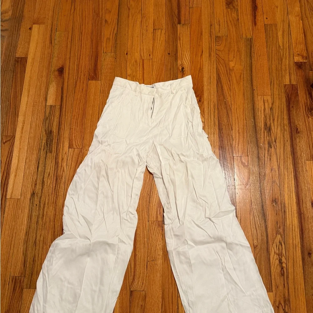 Opening Ceremony Silk Cargo Pants - Picture 3 of 3